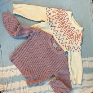 Set of Willow Blossom size 6 sweaters brand new without tags